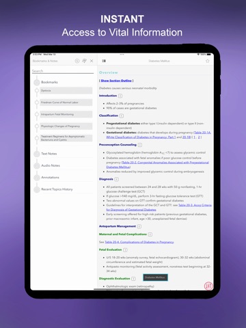 Washington Manual Ob Gy Guide iPad screenshot