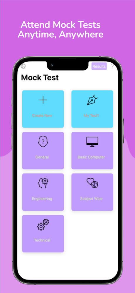mTest - Mock Test screenshot 1