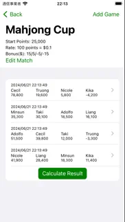 simple mahjong scoreboard iphone bildschirmfoto 1