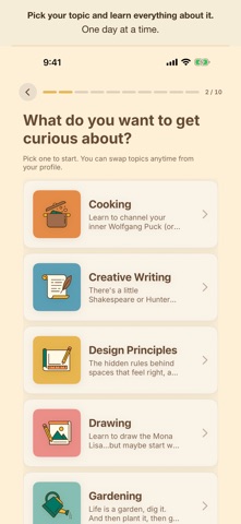 Curious Goat: Daily Learning Screenshot 1 of 8