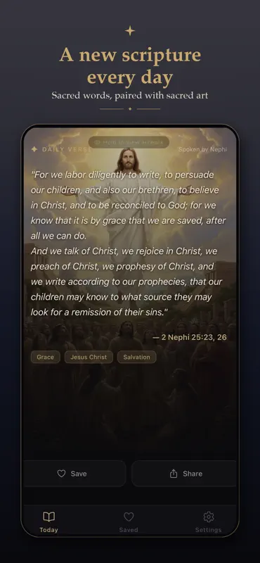 LDS Daily Scripture screenshot 1 of 6