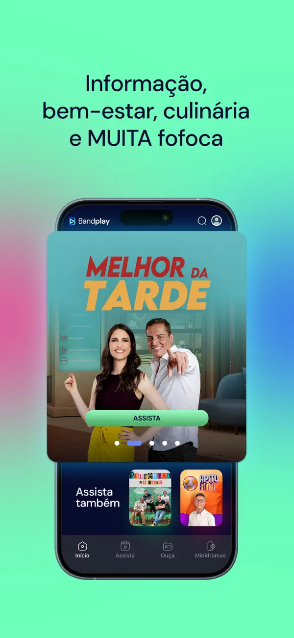 Screenshot #3 pour Bandplay: Band, Filmes e +