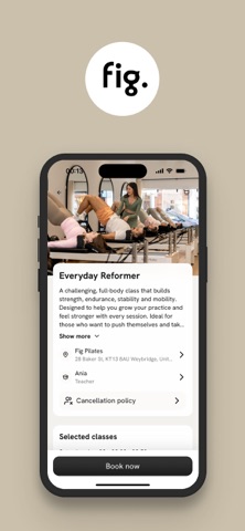 Fig Pilates Screenshot 1 of 5