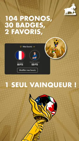 Capture d'écran de Mon Petit Prono sur iPhone 2