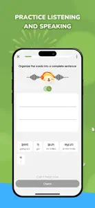 Learn basic Korean - HeyKorea screenshot #4 for iPhone