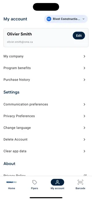 RONAPRO iPhone screenshot 4