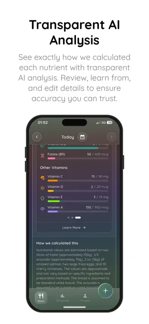 Nutria: AI Nutrition Tracker screenshot 3