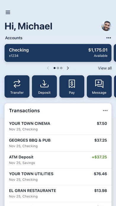 America's Credit Union Screenshot