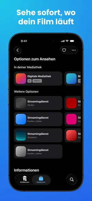 Movie Manager iPhone screenshot 2