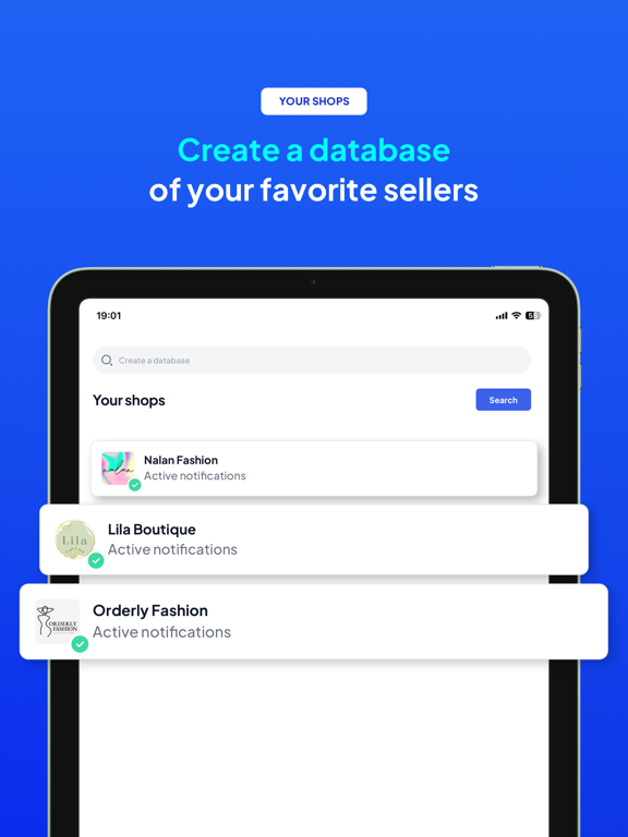 Selmo iPad screenshot 4 - Shopping app