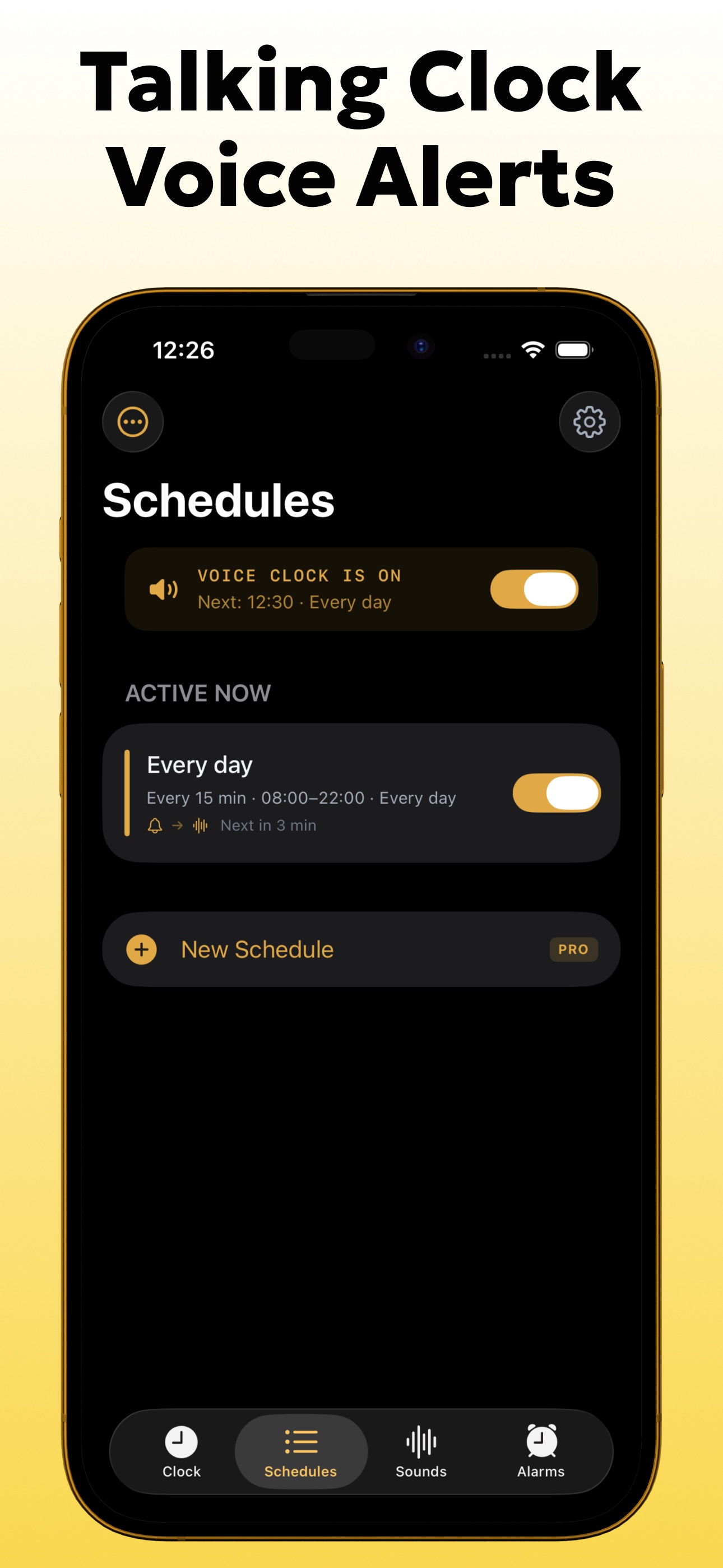 Screenshot 3 of Voice Clock: Talking Clock