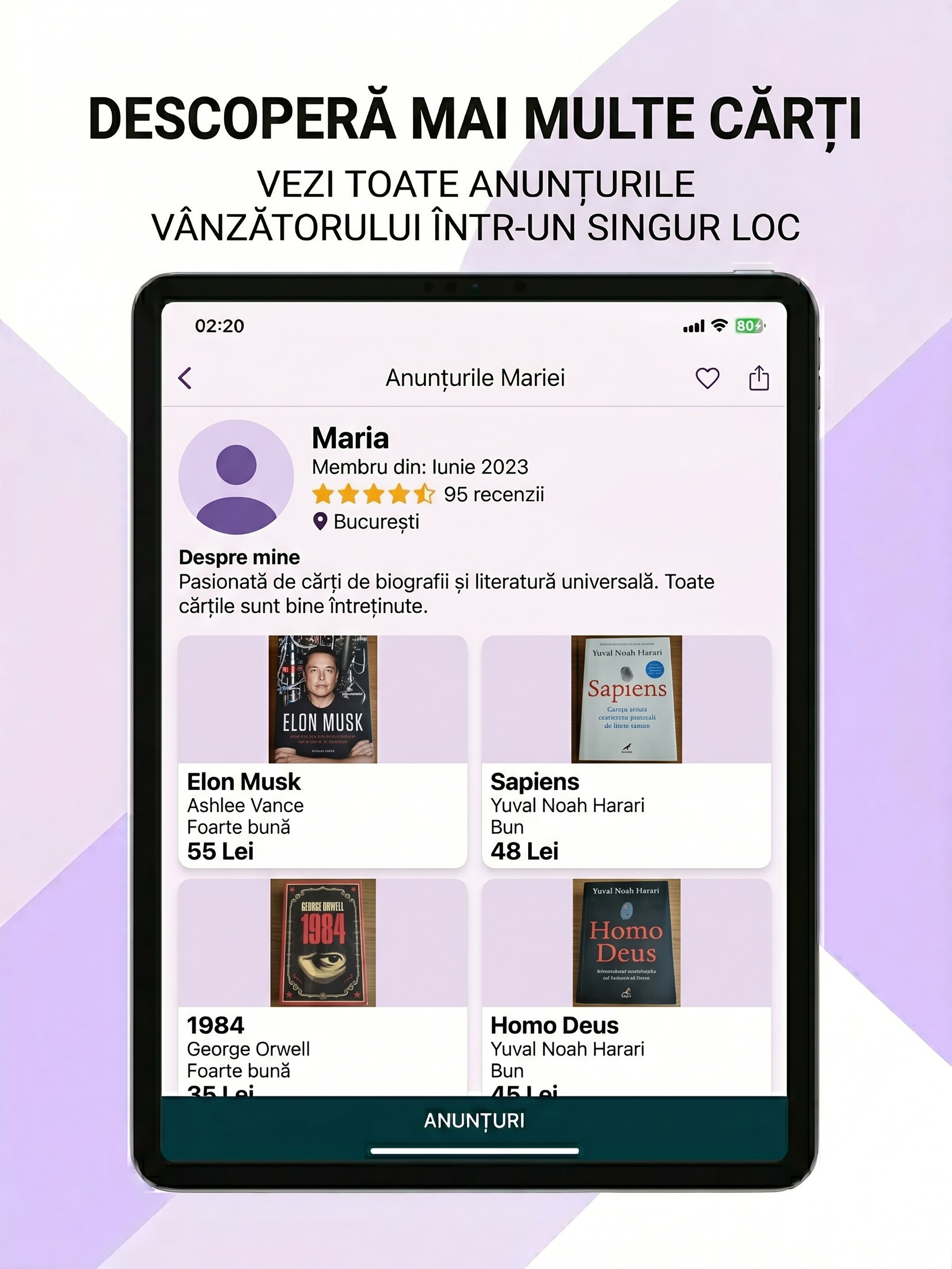 Carti de vanzare screenshot 9