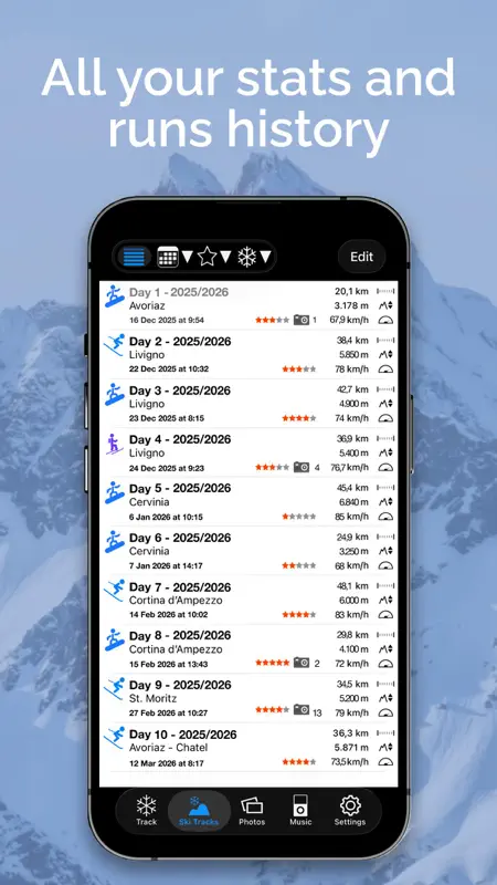 Ski Tracks screenshot 5 of 5