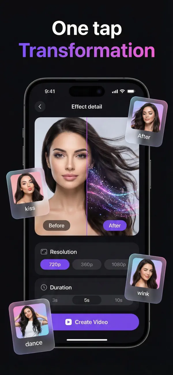 #4. Pixhub - AI Video Generator (iOS) By: Appios Bilisim