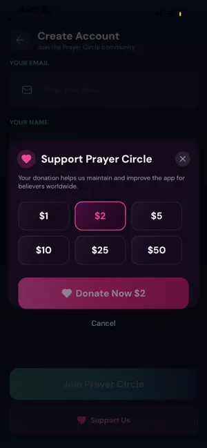 PRAY CIRCLES screenshot 1