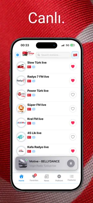 Türkçe Radyo Canlı FM Dinle screenshot 3