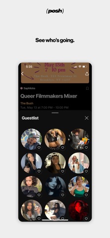 Posh – Create & Find Events screenshot 2