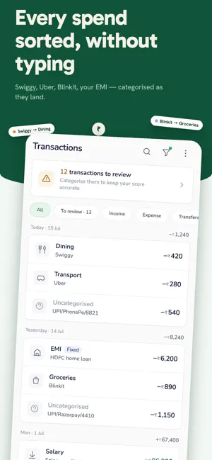 Kedil: Expense & Debt Tracker screenshot 2