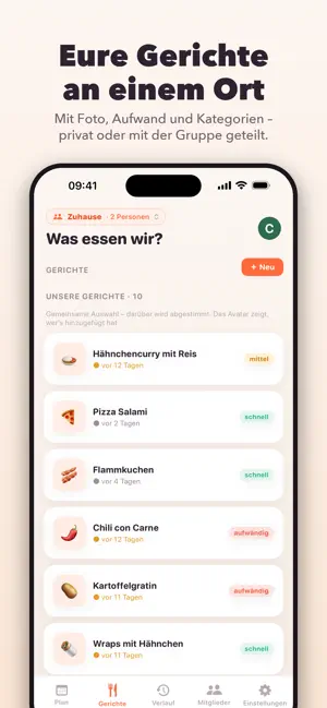 MealVote – Was essen wir? screenshot 3