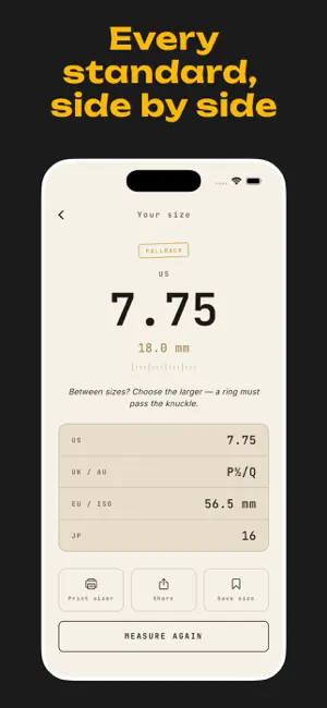 Ring Sizer & Ruler - Mesurix screenshot 2