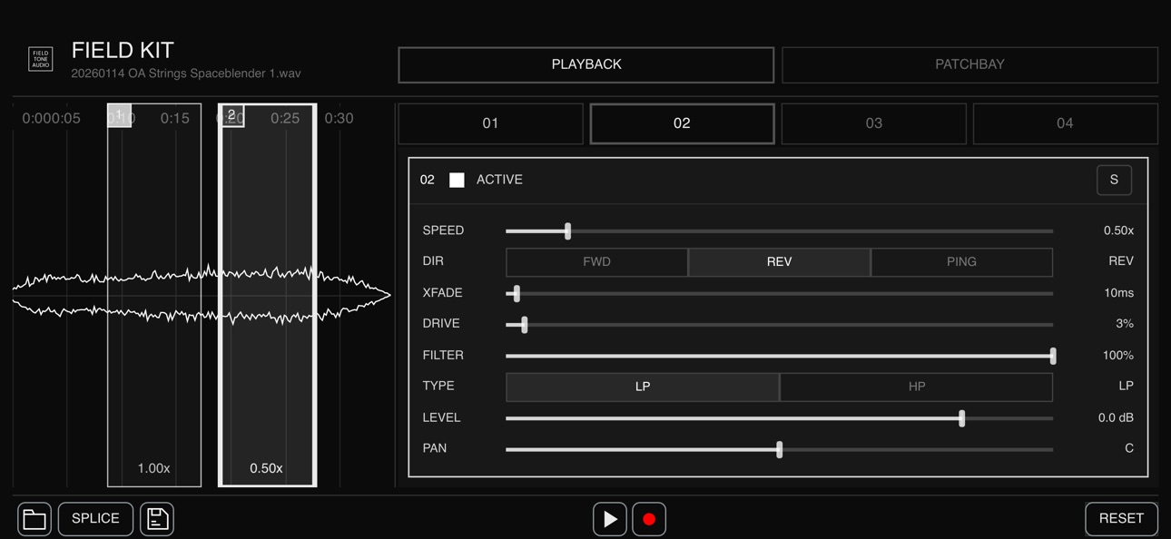Screenshot 4 of FIELD KIT Playback Engine