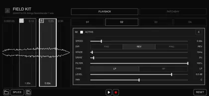 Screenshot 4 von 4 zu FIELD KIT Playback Engine