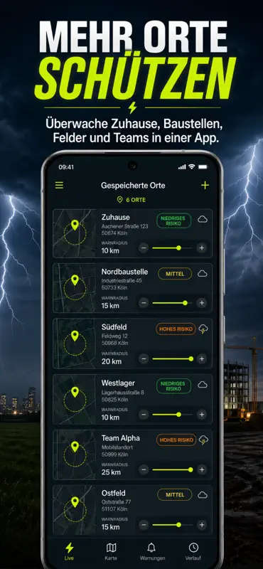 Lightning Strikes Map screenshot 4 of 4
