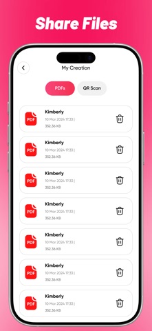 PDF Scan It : PDF Generator iPhone screenshot