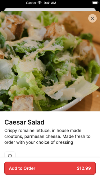 App screenshot