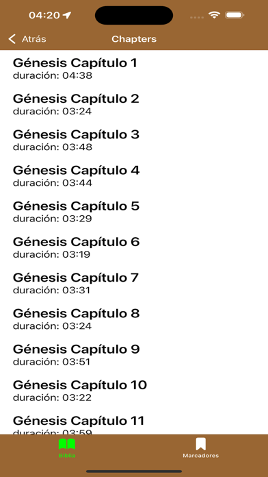 Santa Biblia Reina: Audiolibro Screenshot
