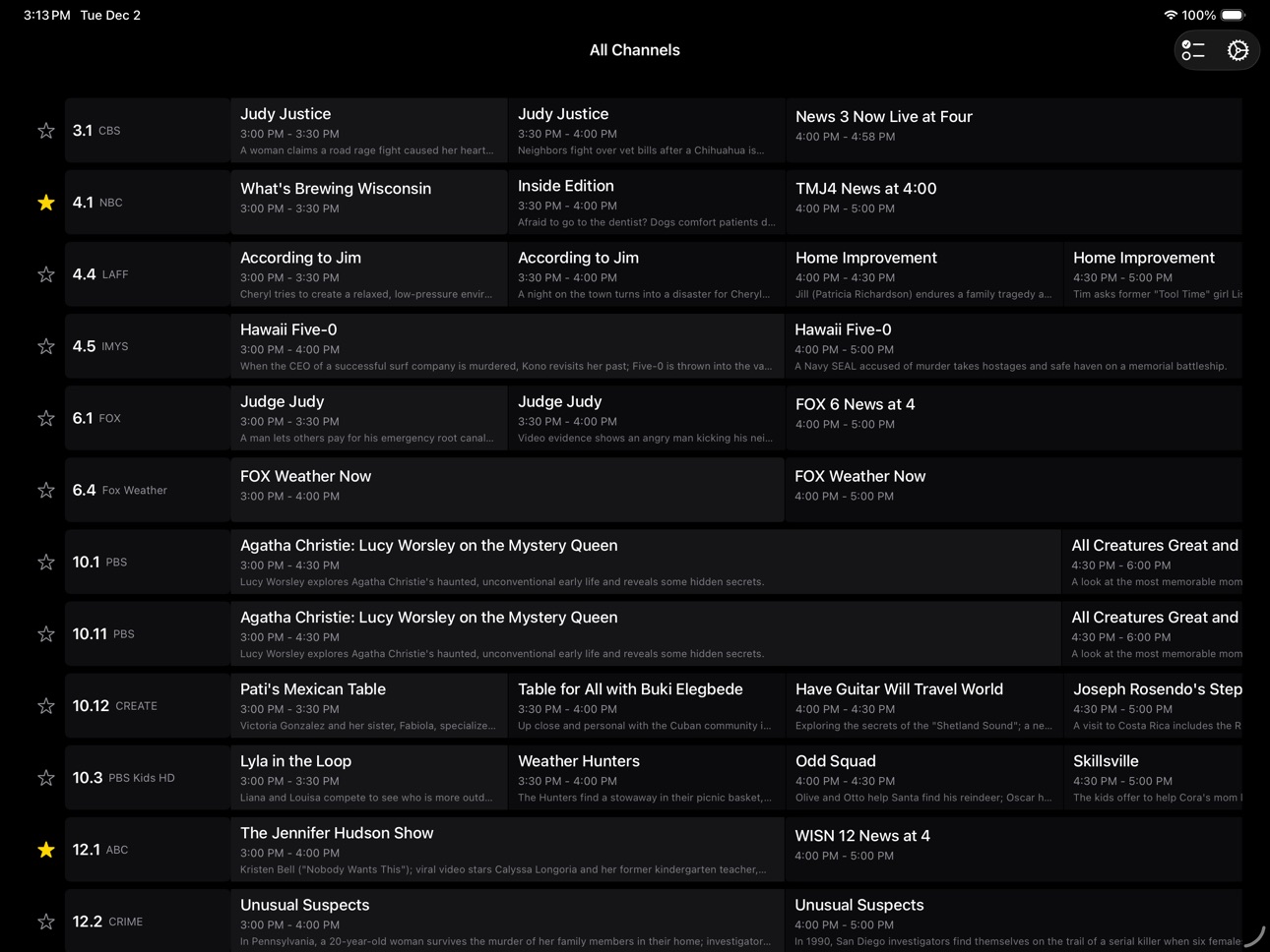 iPad screenshot