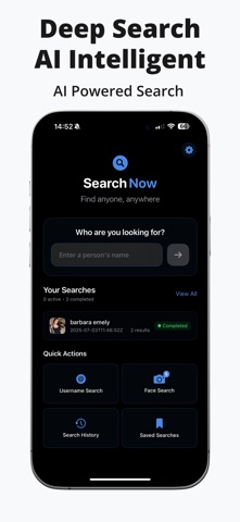 Deepsearch AI People Search screenshot