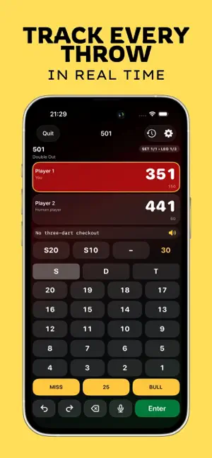 Darts Scoreboard: Dartics screenshot 2