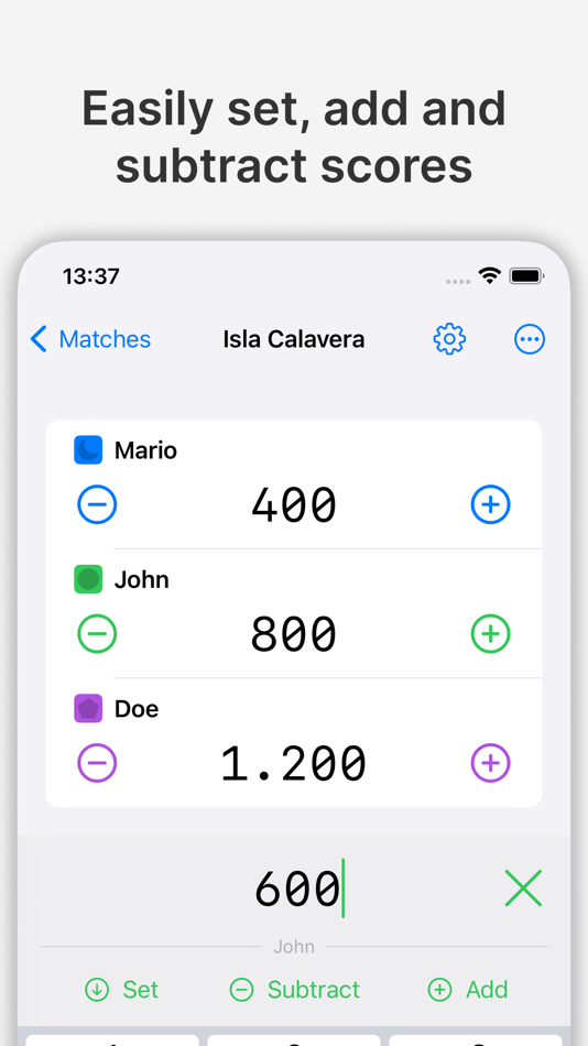 #1. Score Keeper: Track Points (iOS) 由: Mario Nachbaur Riscos
