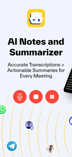 Notezy: AI Meeting Note Taker screenshot 1