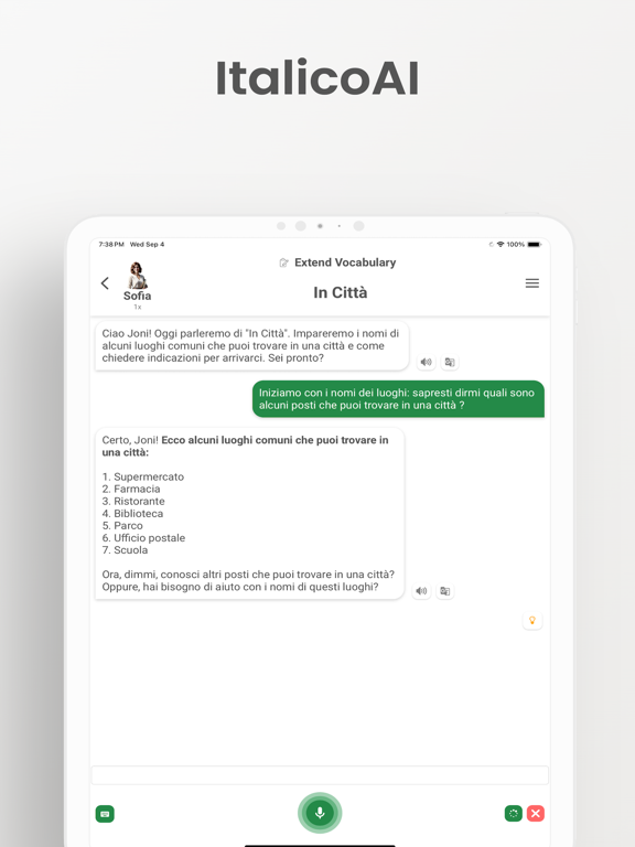 Screenshot #4 pour Apprends l'italien - ItalicoAI