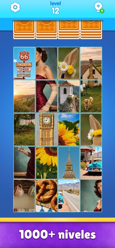 Jigsaw Drop: Solitaire Puzzle screenshot 3