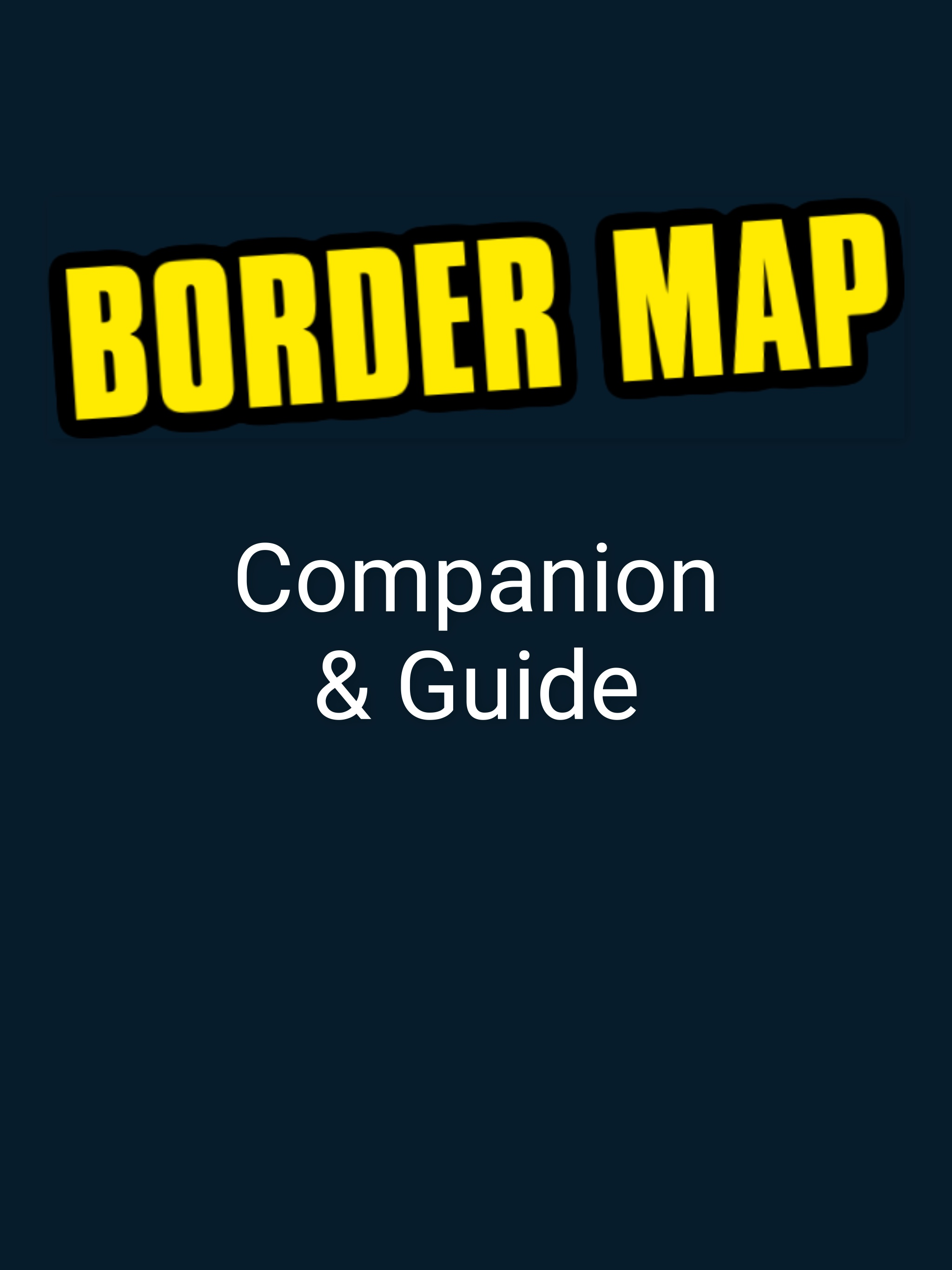 Borderlands Map & Companion