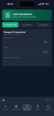Newton AI Lab Assistant screenshot