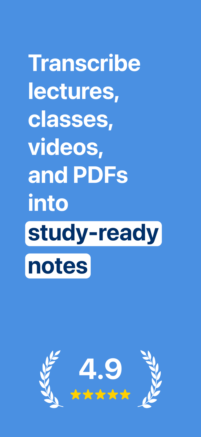 StudyNote.ai - NoteTaker