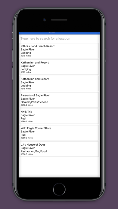 Groomer Tracking Systems iPhone screenshot 4 - Navigation app
