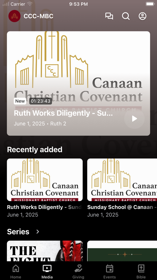 #2. CCC-MBC (iOS) 由: Canaan Christian Covenant Baptist Church