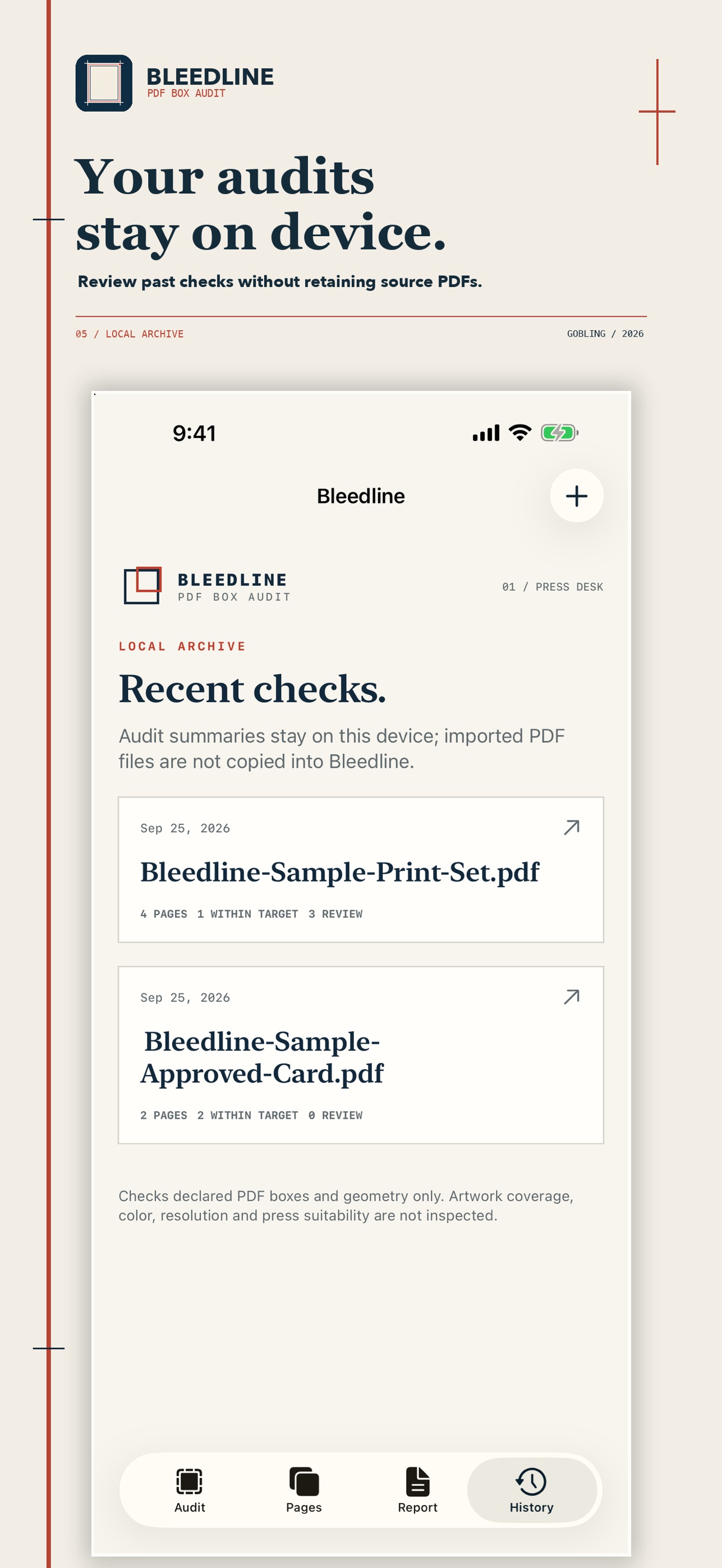 Screenshot 5 of Bleedline: PDF Print Check