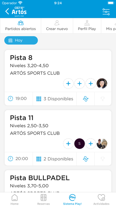 Artos Sports Club Screenshot
