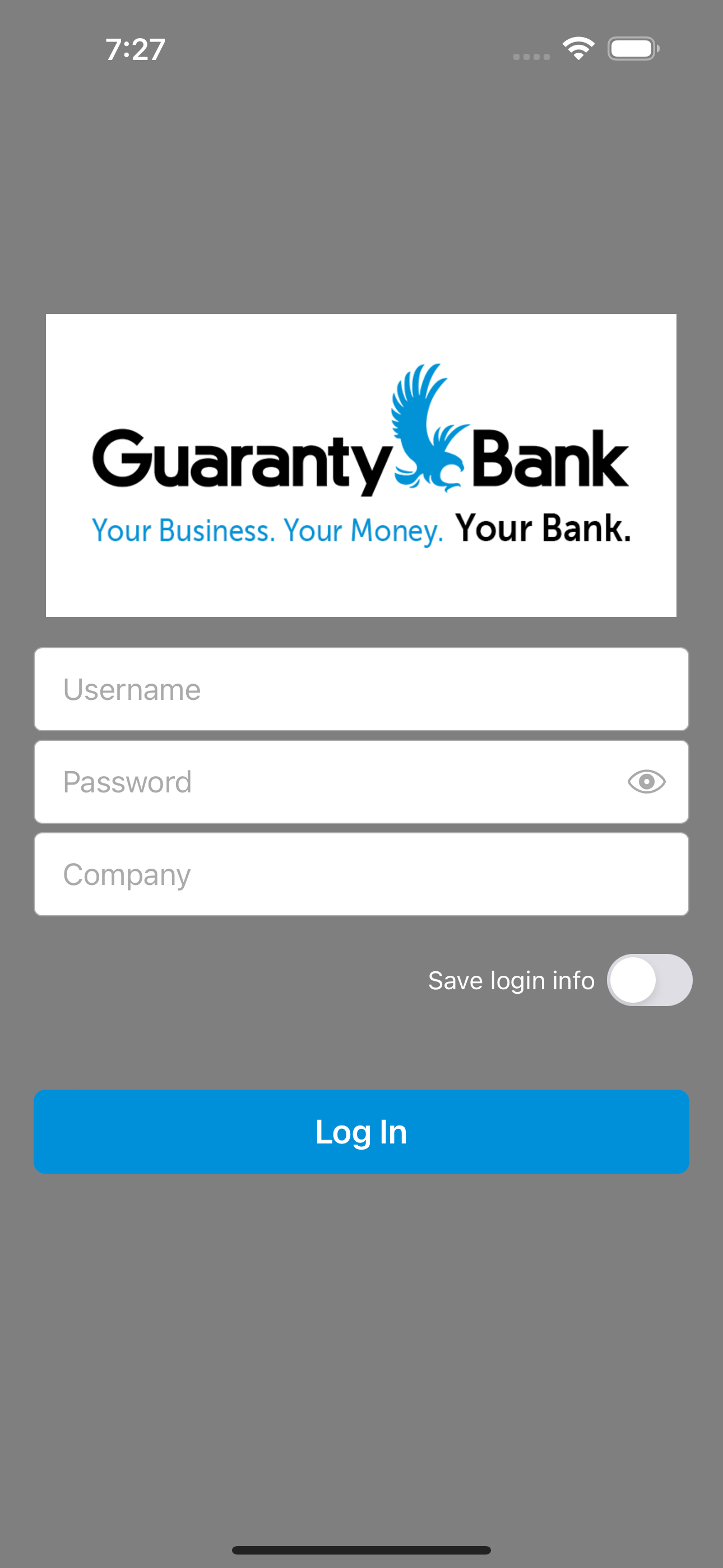 Guaranty Bank Business mRDC