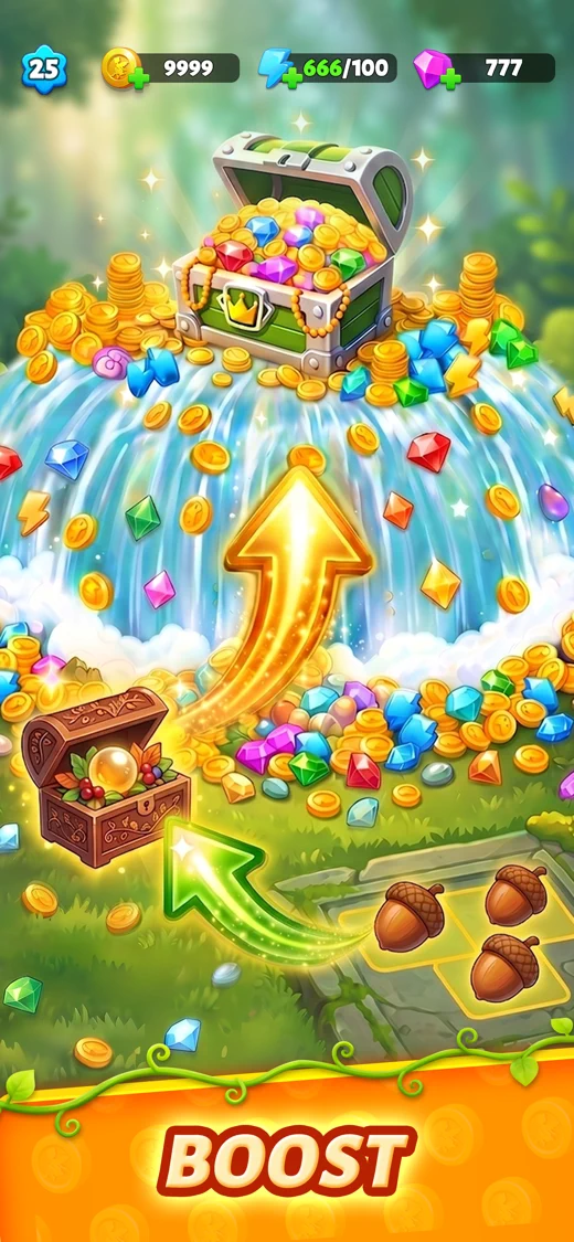 Panthia®: Magic & Merge Game screenshot 1