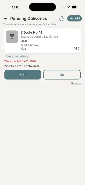 Bottle and Cru screenshot 1