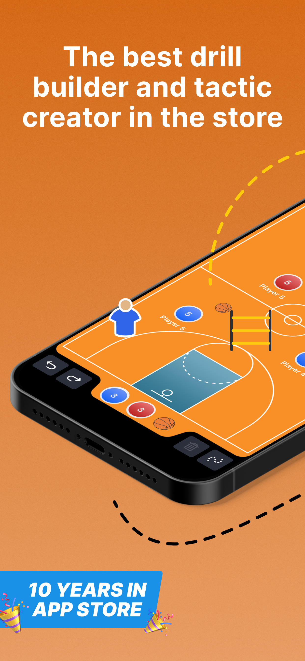 Coach Tactic Board: Basket++