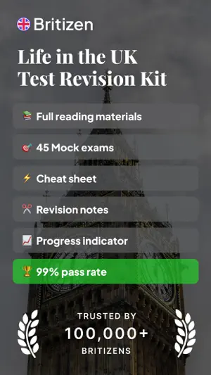 Life in the UK Test Prep screenshot 1
