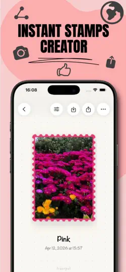 Fractpul: Make Photo Stamps iPhone Ekran Görüntüsü 3
